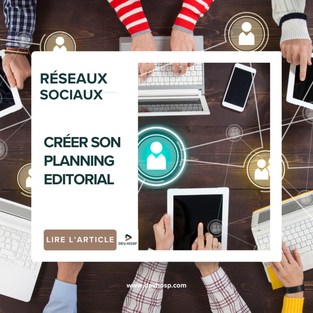 Réseaux Sociaux- Créer son planning éditorial